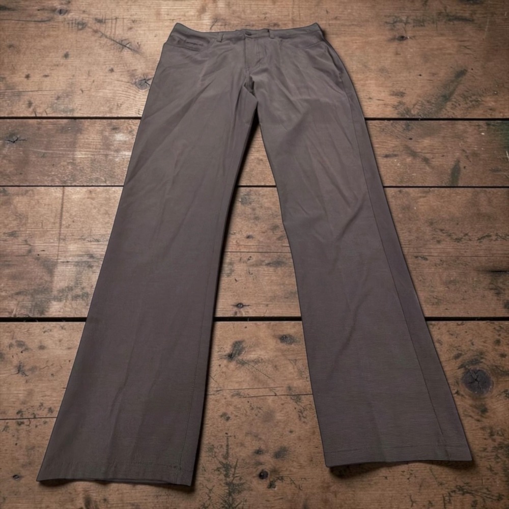 Callaway Golf Pants Mens 34x30 Dark Grey Straight Leg Technical 5-Pocket Trouser